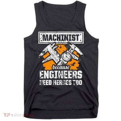 Machinist At Work 4 Tank Top