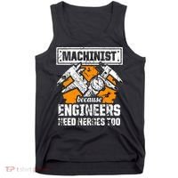 Machinist At Work 4 Tank Top thumb 0