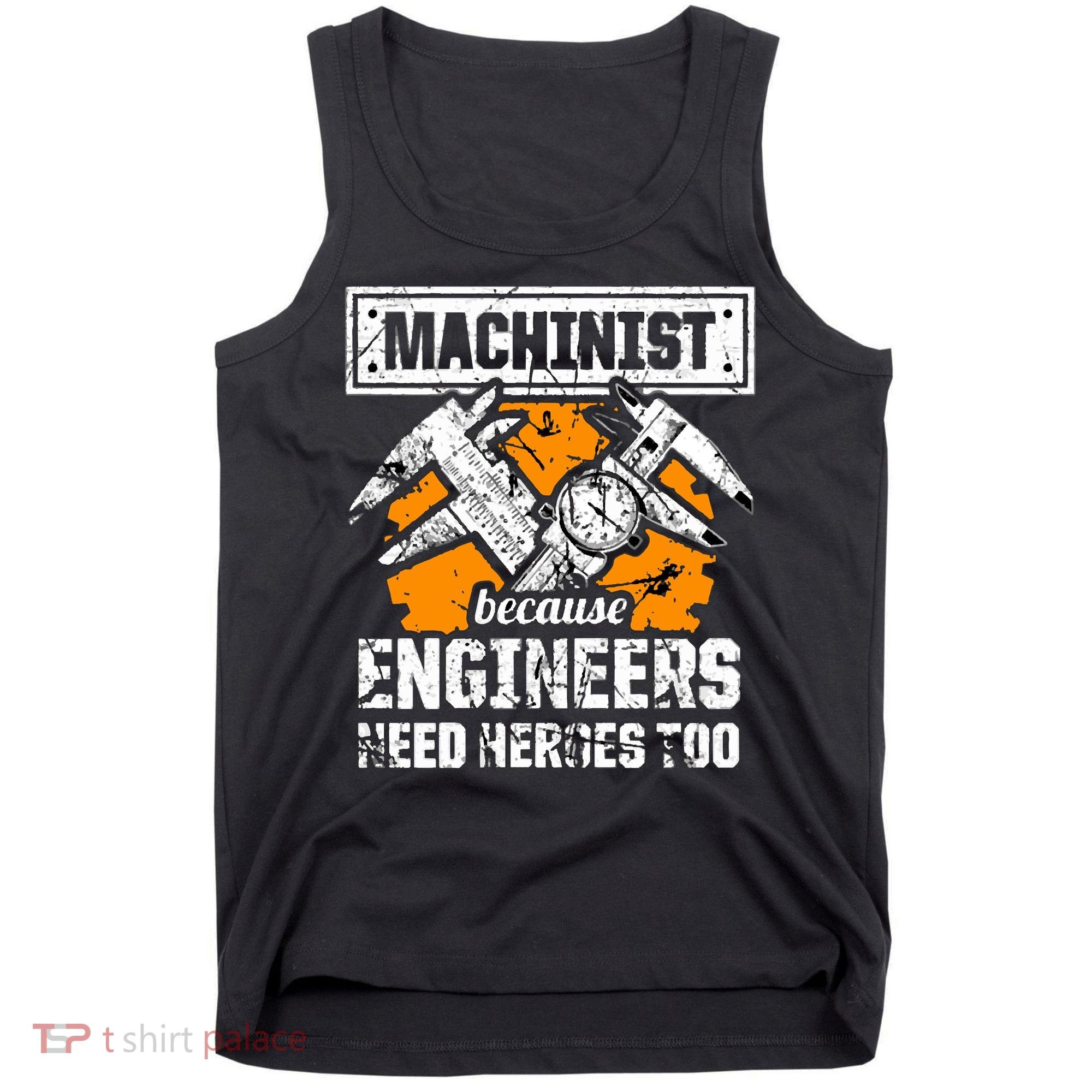 Machinist At Work 4 Tank Top