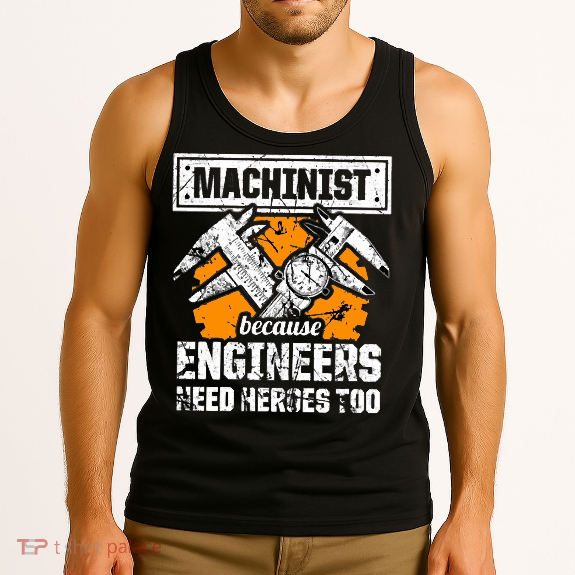 Machinist At Work 4 Tank Top