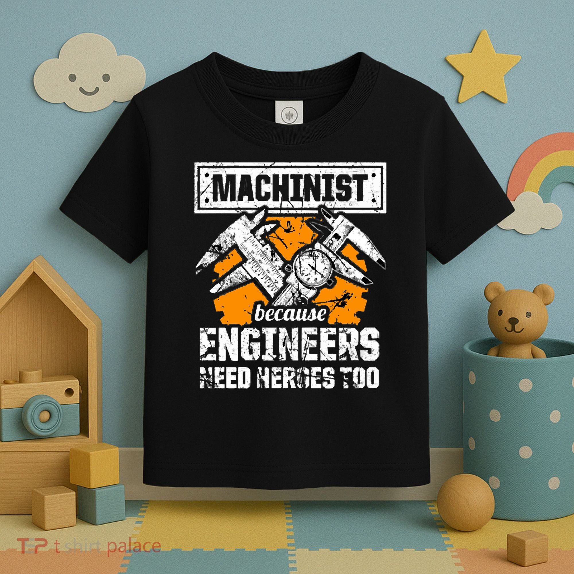 Machinist At Work 4 Toddler T-Shirt