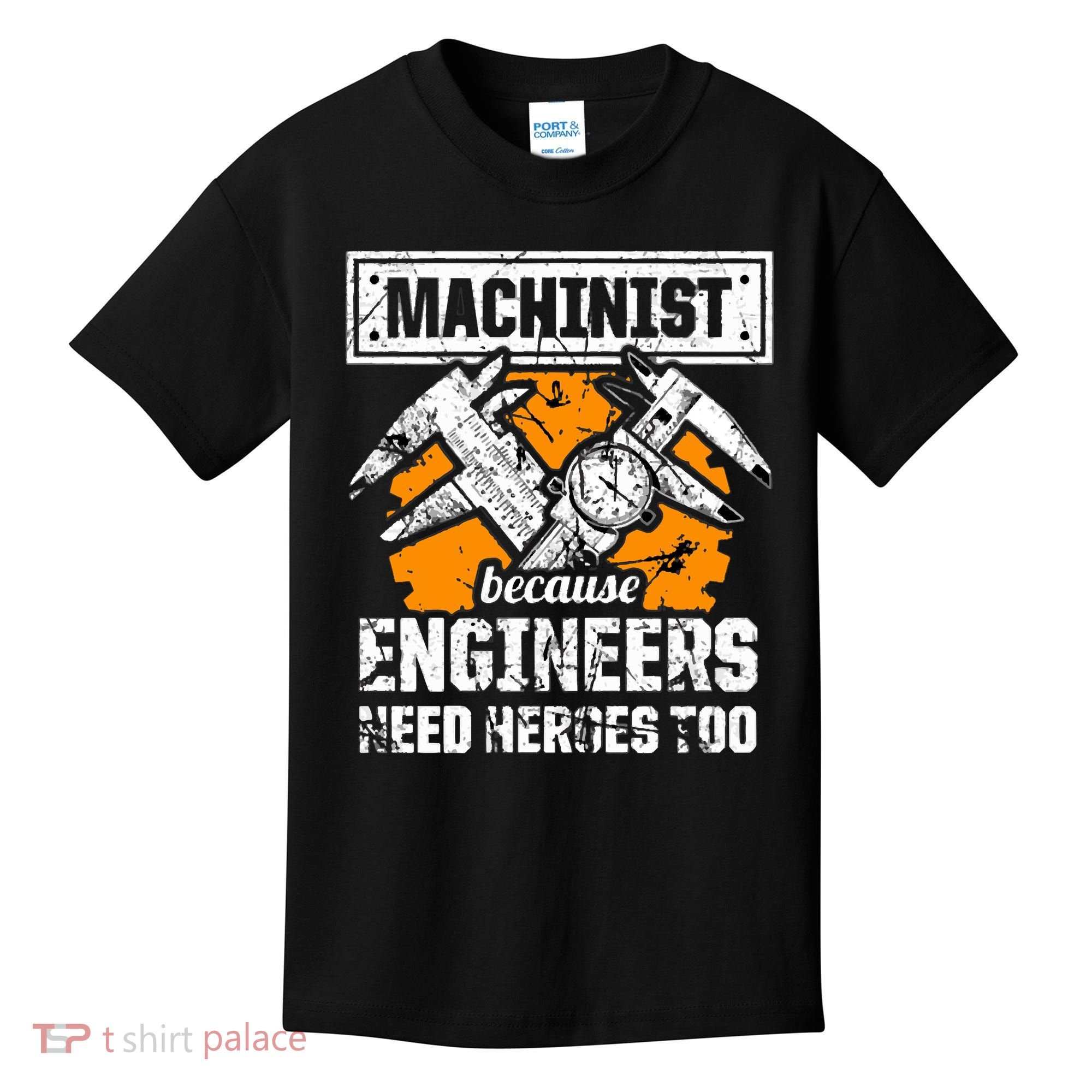 Machinist At Work 4 Kids T-Shirt