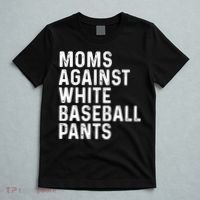 Moms Against White Baseball Pants Tank Top T-Shirt thumb 5