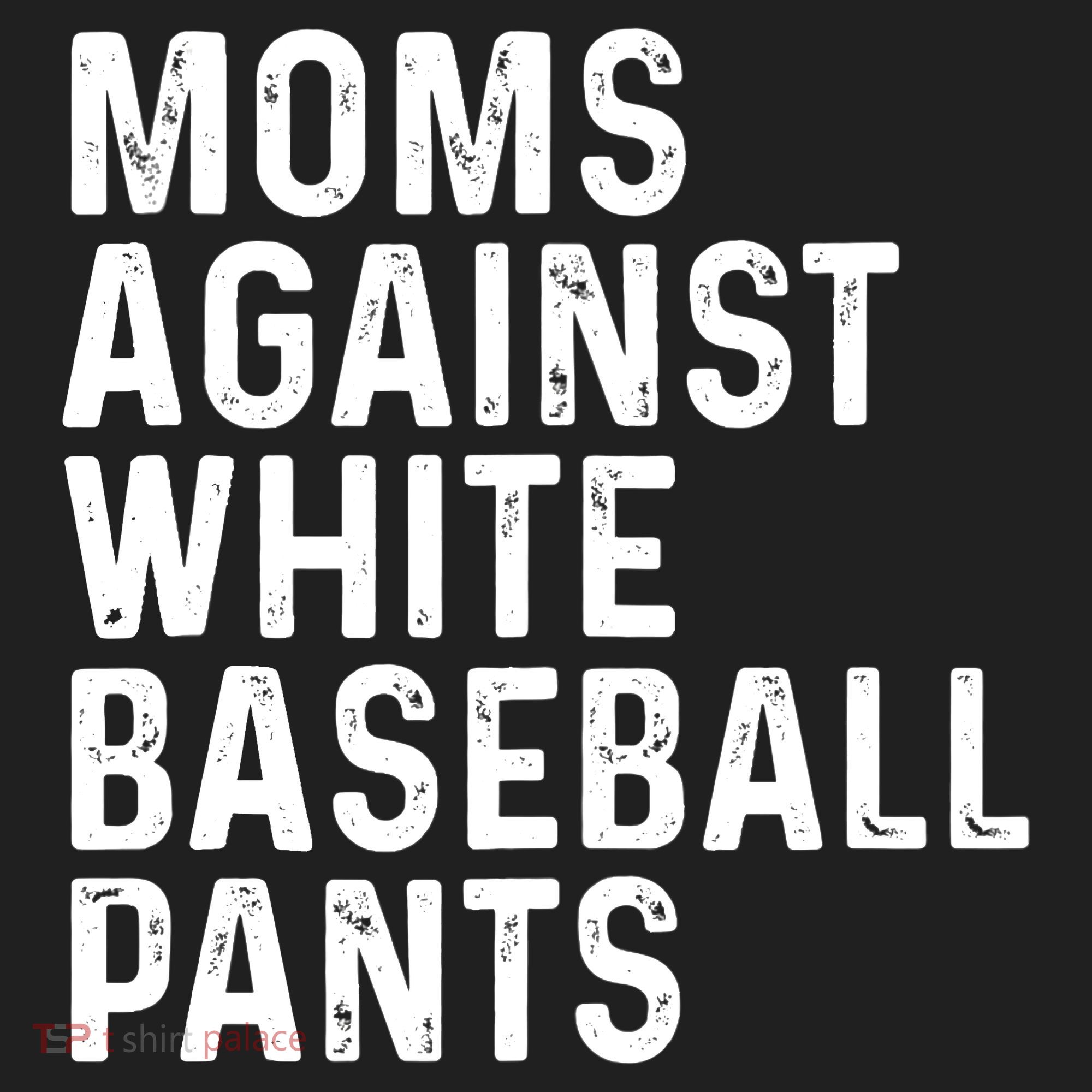 Moms Against White Baseball Pants Tank Top Beanie