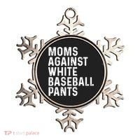 Moms Against White Baseball Pants Tank Top Ornament thumb 0