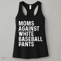 Moms Against White Baseball Pants Tank Top Women's Tank Top thumb 3