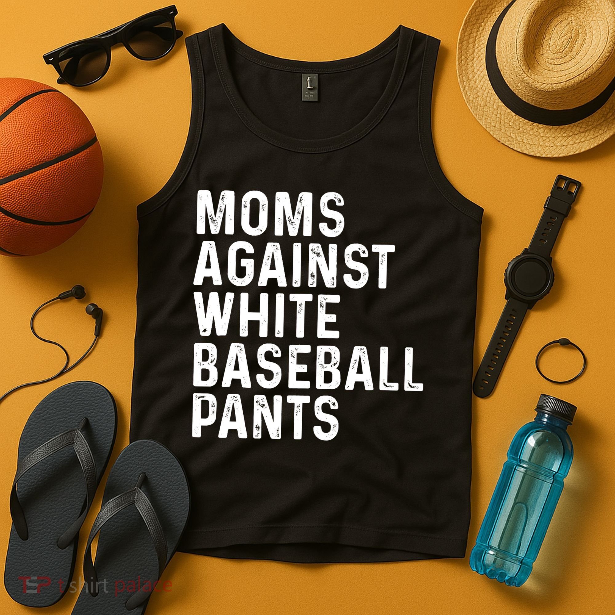 Moms Against White Baseball Pants Tank Top Tank Top
