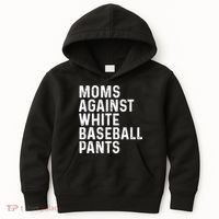Moms Against White Baseball Pants Tank Top Kids Hoodie thumb 0