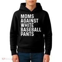 Moms Against White Baseball Pants Tank Top Kids Hoodie thumb 4