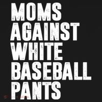 Moms Against White Baseball Pants Funny Backpack thumb 2