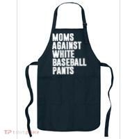 Moms Against White Baseball Pants Funny Apron thumb 0