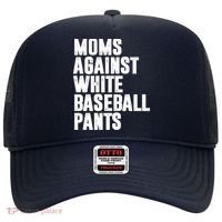 Moms Against White Baseball Pants Funny Hat thumb 0