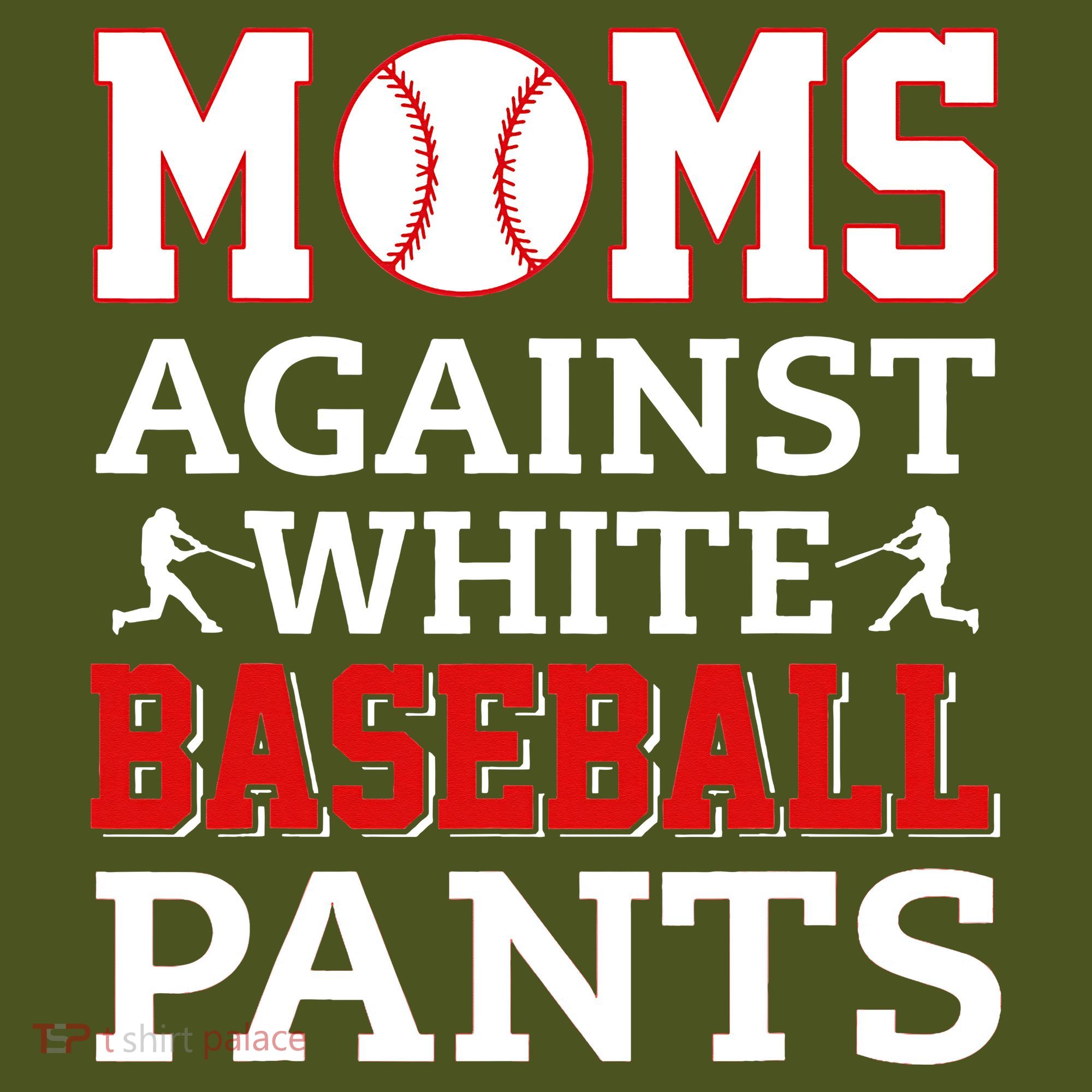 Moms Against White Baseball Pants Baseball season The Baniff Cuffed Pom Beanie