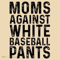 Moms Against White Baseball Pants For Mom Tote Bag thumb 4