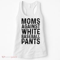 Moms Against White Baseball Pants For Mom Women's Tank Top thumb 0
