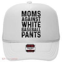 Moms Against White Baseball Pants For Mom Hat thumb 0