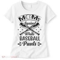 Moms Against White Baseball Pants Women's T-Shirt thumb 0