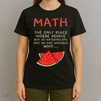 Math And Watermelons Mathematics Calculation Numbers T-Shirt thumb 4