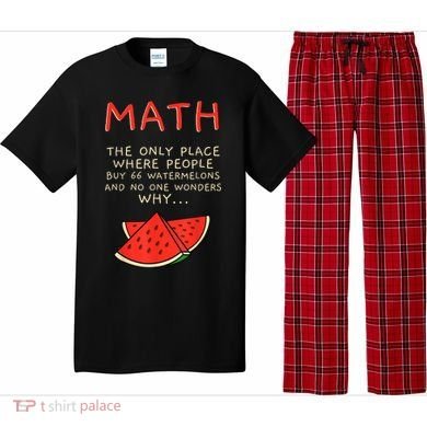 Math And Watermelons Mathematics Calculation Numbers Pajama Set