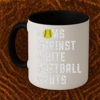 Moms Against White Softball Pants Coffee Mug thumb 2