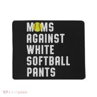 Moms Against White Softball Pants Mousepad thumb 0