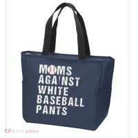 Moms Against White Baseball Pants Tote Bag thumb 3