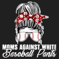 Moms Against White Baseball Pants Beanie thumb 2