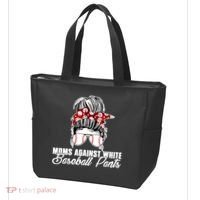 Moms Against White Baseball Pants Tote Bag thumb 3