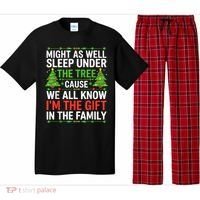 Might As Well Sleep Under The Tree Christmas Pajamas Pajama Set thumb 0