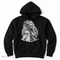 Mexican Aztec Warrior Calendar Mexico Mayan Maya Azteca Hoodie thumb 0