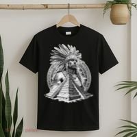 Mexican Aztec Warrior Calendar Mexico Mayan Maya Azteca T-Shirt thumb 2