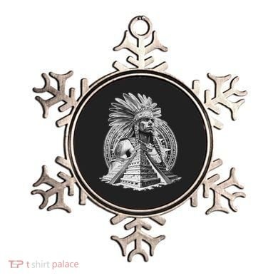 Mexican Aztec Warrior Calendar Mexico Mayan Maya Azteca Ornament