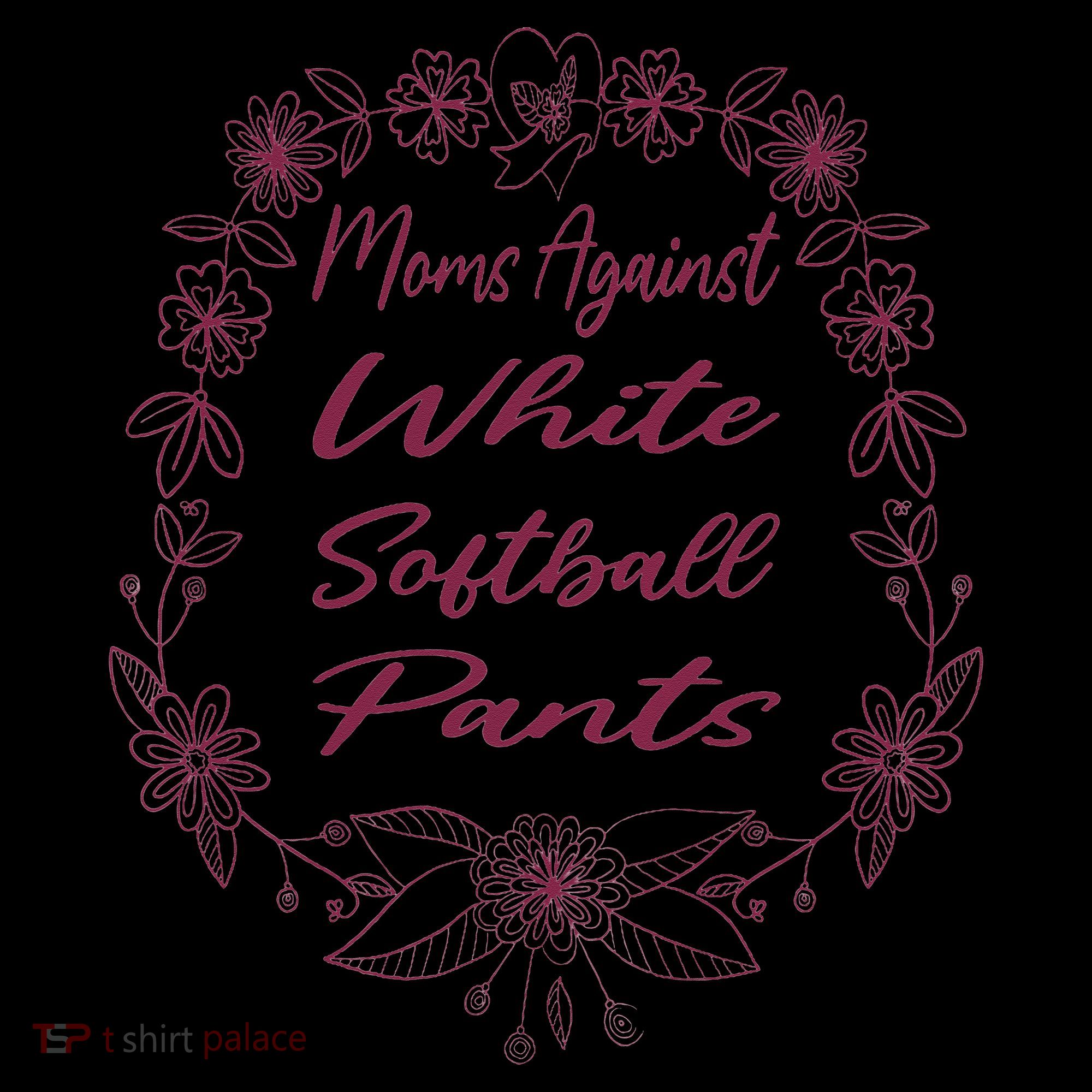 Moms Against White Baseball Pants Funny Baseball Season Mom Coffee Mug