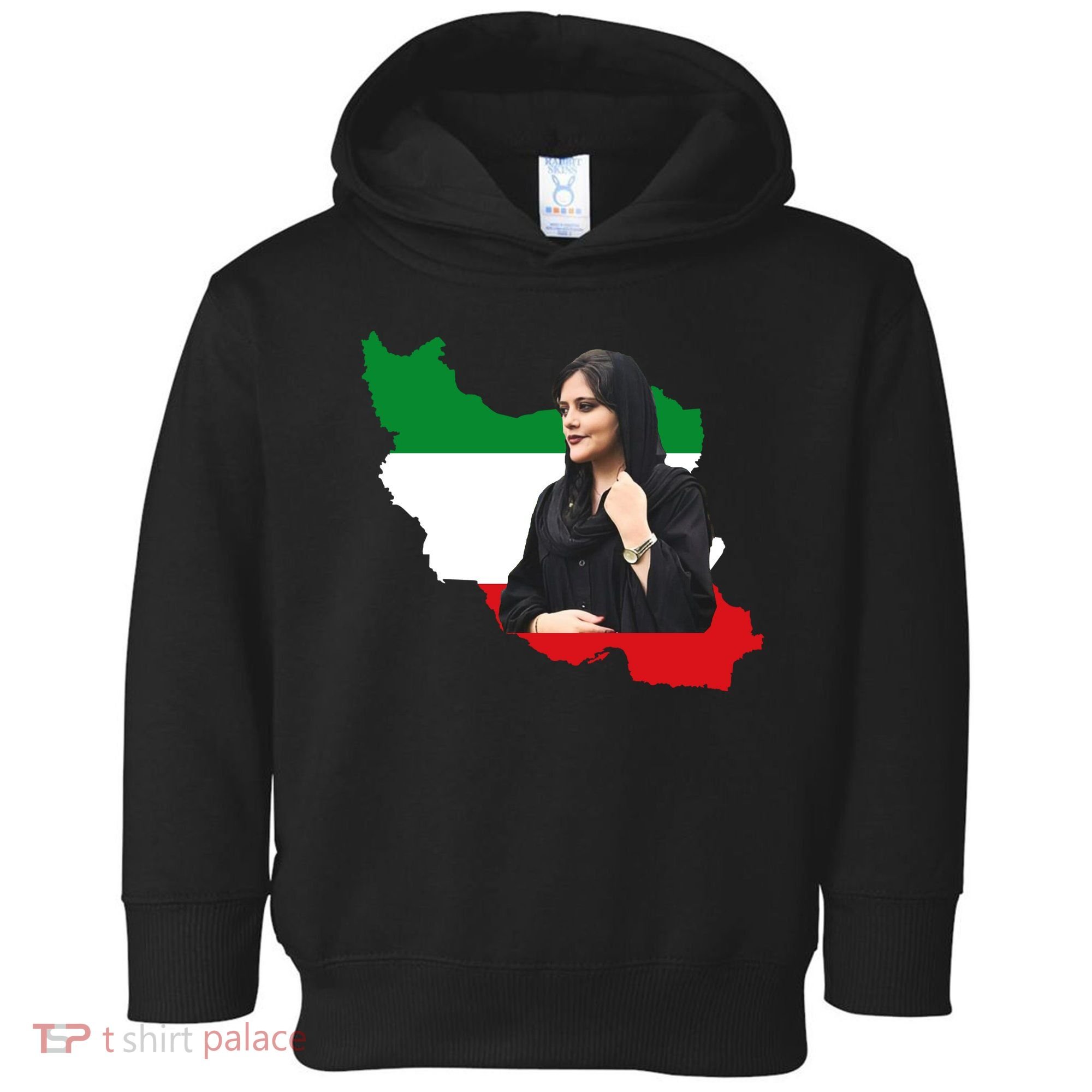 Mahsa Amini Women Life Freedom Toddler Hoodie