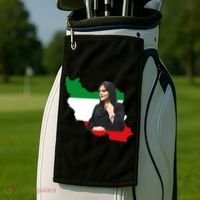 Mahsa Amini Women Life Freedom Golf Towel thumb 2