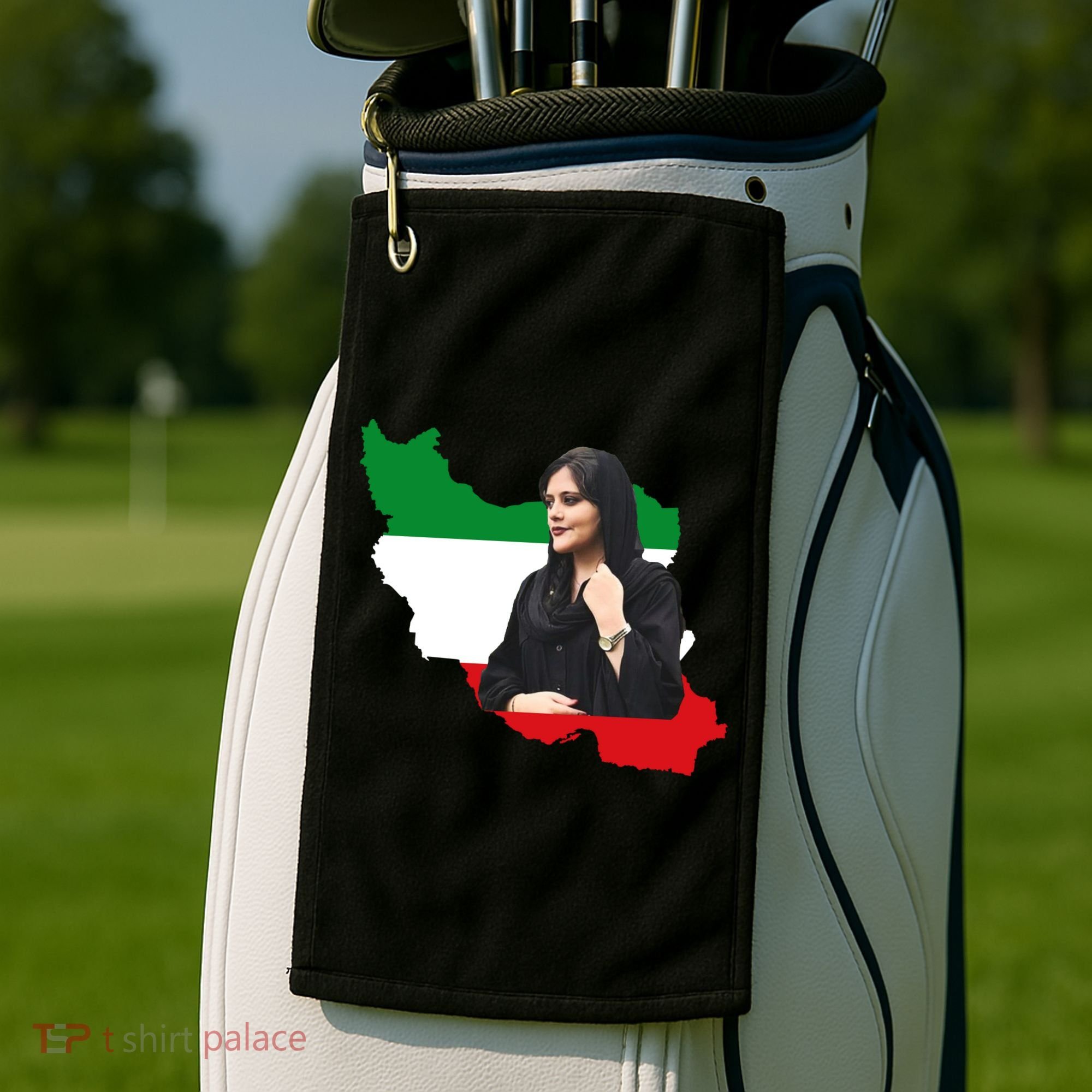 Mahsa Amini Women Life Freedom Golf Towel