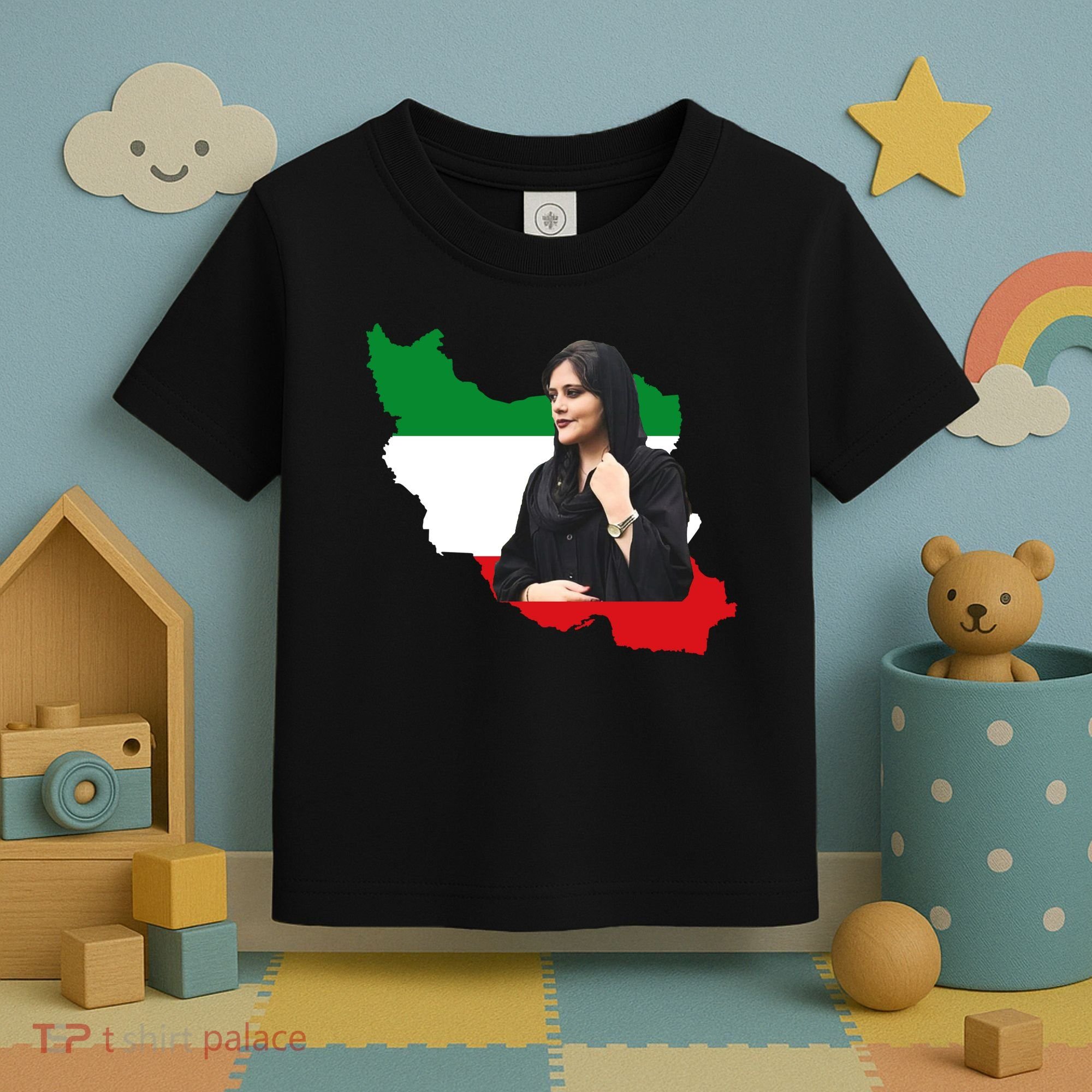 Mahsa Amini Women Life Freedom Toddler T-Shirt