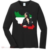 Mahsa Amini Women Life Freedom Women's Long Sleeve Shirt thumb 0
