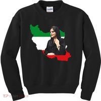 Mahsa Amini Women Life Freedom Kids Sweatshirt thumb 0