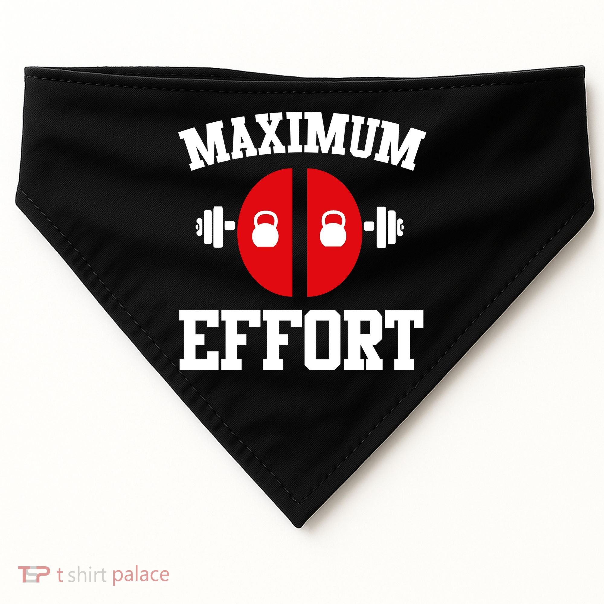 Maximum Effort USA-Made Doggie Bandana