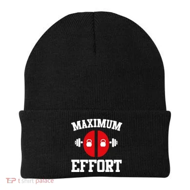 Maximum Effort Beanie