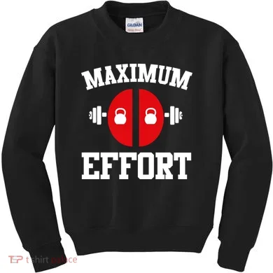 Maximum Effort Kids Sweatshirt