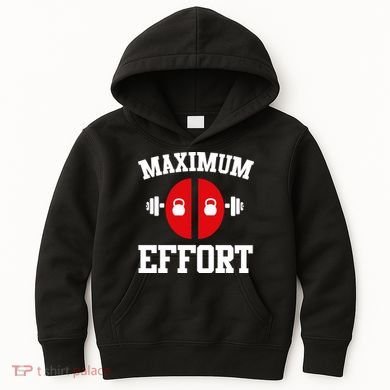 Maximum Effort Kids Hoodie