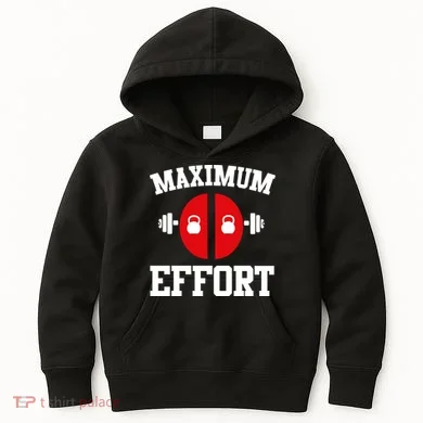 Maximum Effort Kids Hoodie