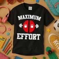Maximum Effort Kids T-Shirt thumb 3