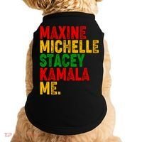 Maxine Michelle Stacey Kamala Me Black History Month Doggie Tank thumb 0