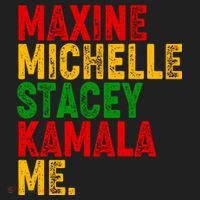 Maxine Michelle Stacey Kamala Me Black History Month Beanie thumb 2
