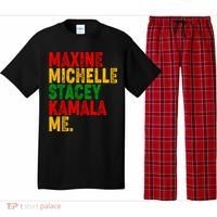 Maxine Michelle Stacey Kamala Me Black History Month Pajama Set thumb 0