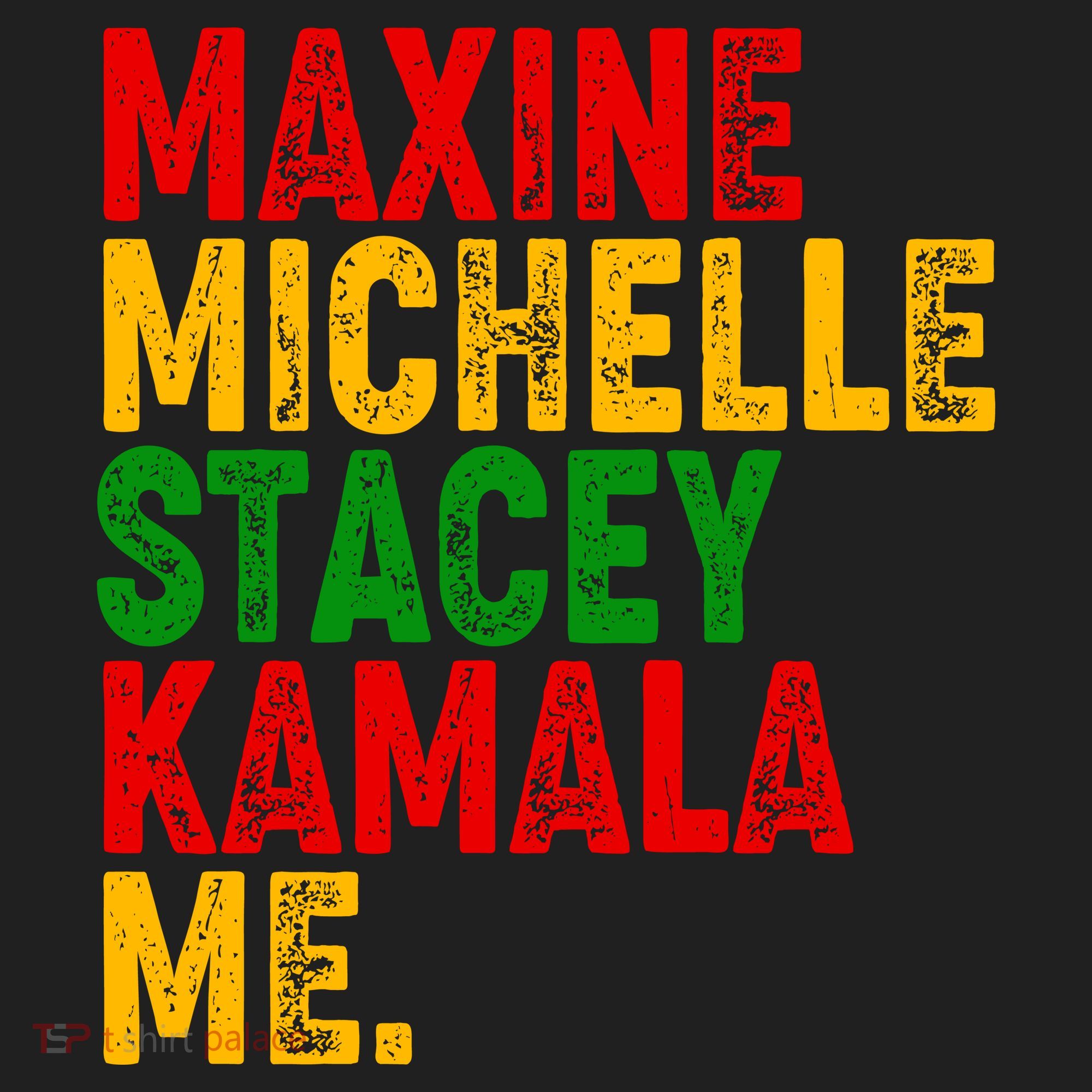 Maxine Michelle Stacey Kamala Me Black History Month Hat