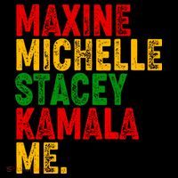 Maxine Michelle Stacey Kamala Me Black History Month Visor thumb 3